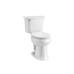 Kohler Brevia Q2 Elongated Closed-Front Toilet Seat with Quick-Release and Quick-Attach Hinges -Toilet Seats Shop kohler k 4774 alternative image view 1 12