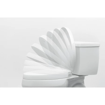 Kohler Purefresh Elongated Closed Front Toilet Seat with Purefresh Air Filtering, Night Light, and Quiet-Close Technology 4 Kohler Purefresh Elongated Closed Front Toilet Seat with Purefresh Air Filtering, Night Light, and Quiet-Close Technology - Image 2