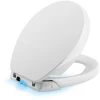 Kohler Purefresh Round Closed Front Toilet Seat with Purefresh Air Filtering, Night Light, and Quiet-Close Technology -Toilet Seats Shop kohler k 5589 0 3