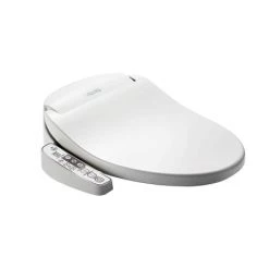 Kohler Novita Elongated Bowl Bidet Seat with Warm Air Dryer, Heated Seat, and Side Panel Controls
