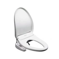 Kohler Novita Round Bowl Bidet Seat with Warm Air Dryer, Heated Seat, and Side Panel Controls -Toilet Seats Shop kohler bn 330s application 2