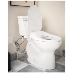 Moen 2-Series Elongated Soft Close Bidet Seat -Toilet Seats Shop moen eb800 e alternate image 28