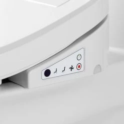 Ove Decors Calero Elongated Closed-Front Toilet Seat with Soft Close and Night Light -Toilet Seats Shop ove decors 15wst cale20 ou alternate view 655