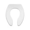 PROFLO Elongated Open-Front Toilet Seat 1 PROFLO Elongated Open-Front Toilet Seat -Toilet Seats Shop proflo pftscofh2000wh 5274469