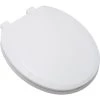 PROFLO Round Closed-Front Toilet Seat with Quick Release and Lid -Toilet Seats Shop proflo pftsec1000wh 5274469