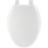 PROFLO Elongated Closed-Front Toilet Seat with Quick Release and Lid -Toilet Seats Shop proflo pftsec2000wh 5274469