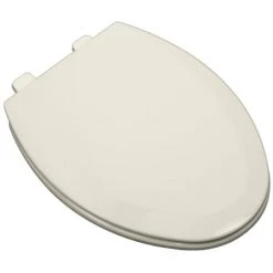 PROFLO Elongated Closed-Front Toilet Seat with Quick Release and Lid