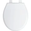 PROFLO Nome Round Closed-Front Toilet Seat with Soft Close