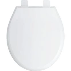 PROFLO Nome Round Closed-Front Toilet Seat with Soft Close