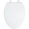 PROFLO Nome Elongated Closed-Front Toilet Seat with Soft Close 1 PROFLO Nome Elongated Closed-Front Toilet Seat with Soft Close -Toilet Seats Shop proflo pftshsc2000wh 8844720