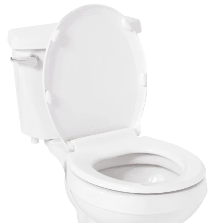 Signature Hardware Bradenton Round Closed-Front Toilet Seat And Lid with Soft Close and Quick Release 6 Signature Hardware Bradenton Round Closed-Front Toilet Seat And Lid with Soft Close and Quick Release - Image 4