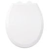 Signature Hardware Bradenton Round Closed-Front Toilet Seat And Lid with Soft Close and Quick Release -Toilet Seats Shop signature hardware 447327 alternate image 572