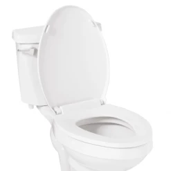 Signature Hardware Bradenton and Grayvik Elongated Closed-Front Toilet Seat And Lid with Soft Close and Quick Release -Toilet Seats Shop signature hardware 447335 alternate image 298