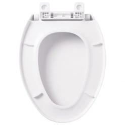 Signature Hardware Bradenton and Grayvik Elongated Closed-Front Toilet Seat And Lid with Soft Close and Quick Release -Toilet Seats Shop signature hardware 447335 alternate image 686