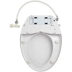 Signature Hardware Brookdale Elongated Soft Closing Bidet Seat -Toilet Seats Shop signature hardware 459739 alternate image 792