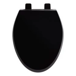 Signature Hardware Elongated Closed - Front Toilet Seat and Lid with Soft Close -Toilet Seats Shop signature hardware 481269 alternate image 4