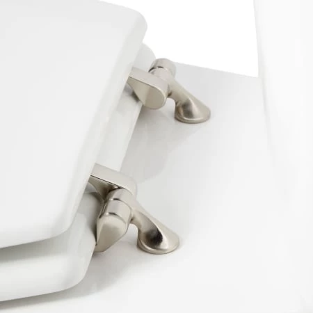 Signature Hardware Deluxe Round Closed-Front Toilet Seat 4 Signature Hardware Deluxe Round Closed-Front Toilet Seat - Image 2