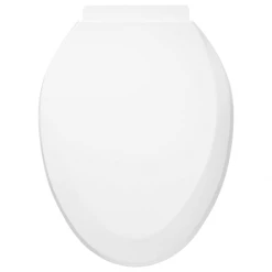 Signature Hardware Elongated Closed-Front Toilet Seat with Soft Close -Toilet Seats Shop signature hardware 920384 e alternate view 80