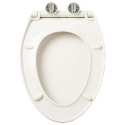 Signature Hardware Traditional Elongated Closed Front Toilet Seat with Soft Close -Toilet Seats Shop signature hardware 948379 alternate image 679