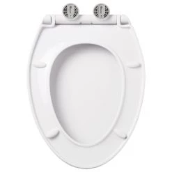 Signature Hardware Traditional Elongated Closed Front Toilet Seat with Soft Close -Toilet Seats Shop signature hardware 948379 alternate image 680