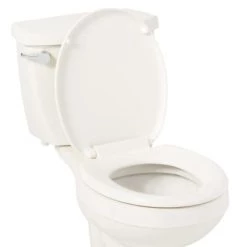Signature Hardware Traditional Round Toilet Seat with Soft Close -Toilet Seats Shop signature hardware 948380 alternate image 294