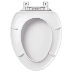 Signature Hardware Elongated Closed-Front Toilet Seat And Lid with Soft Close and Quick Release -Toilet Seats Shop signature hardware 948381 alternate image 685