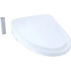TOTO Washlet+ S500E Elongated Bidet Seat with Heated Seat, Warm Air Dryer, Remote, and eWater+