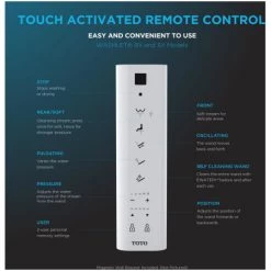 TOTO Washlet+ RX Elongated Replacement Bidet Seat 13 TOTO Washlet+ RX Elongated Replacement Bidet Seat -Toilet Seats Shop toto sw4047t60 alternate view 584