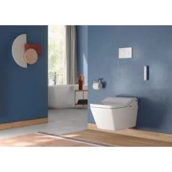 TOTO Washlet Square Bidet Seat with Auto Flush -Toilet Seats Shop toto sw4549at60 alternate view 1639