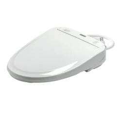 TOTO Washlet S300E Round Soft Close Bidet Seat with Remote, eWATER+, and Warm Air Dryer -Toilet Seats Shop toto sw573 right angle view 19