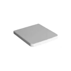 WS Bath Collections Elongated Toilet Seat with Closed Front and Slow Close Lid